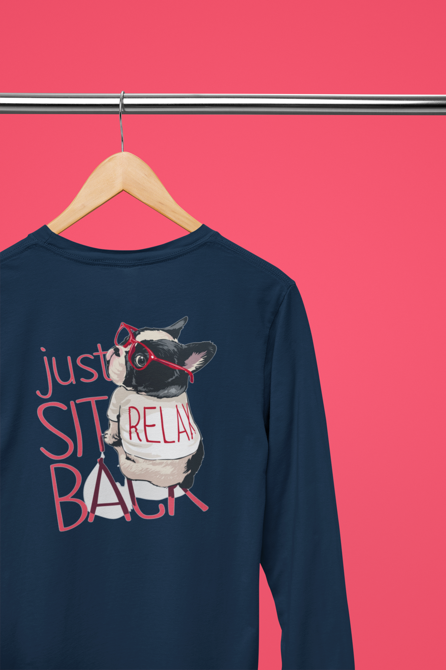 Just Sit Back & Relax - Long Sleeve Tee