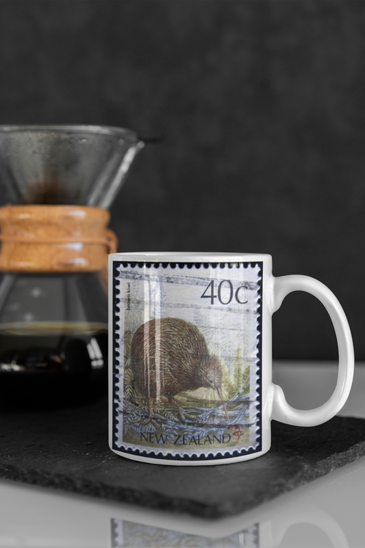 Collectors Mug - 40c Kiwi Stamp