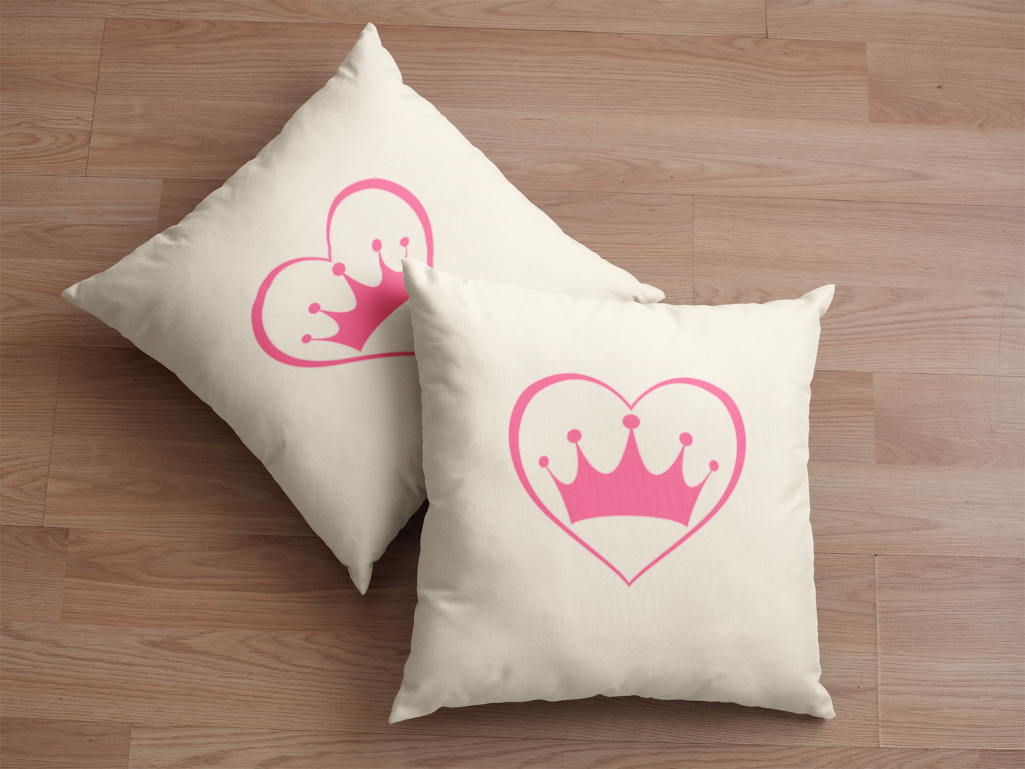 Cushion Cover - Crowned Heart