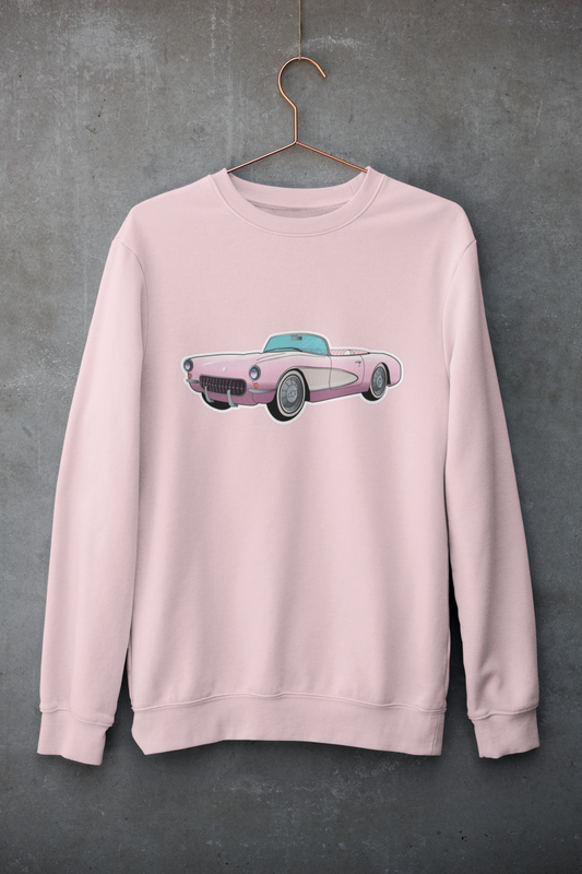 Pink Corvette  - Sweatshirt