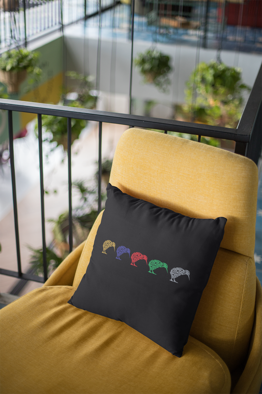 Cushion Cover - Unique Kiwi Collect - Kiwis