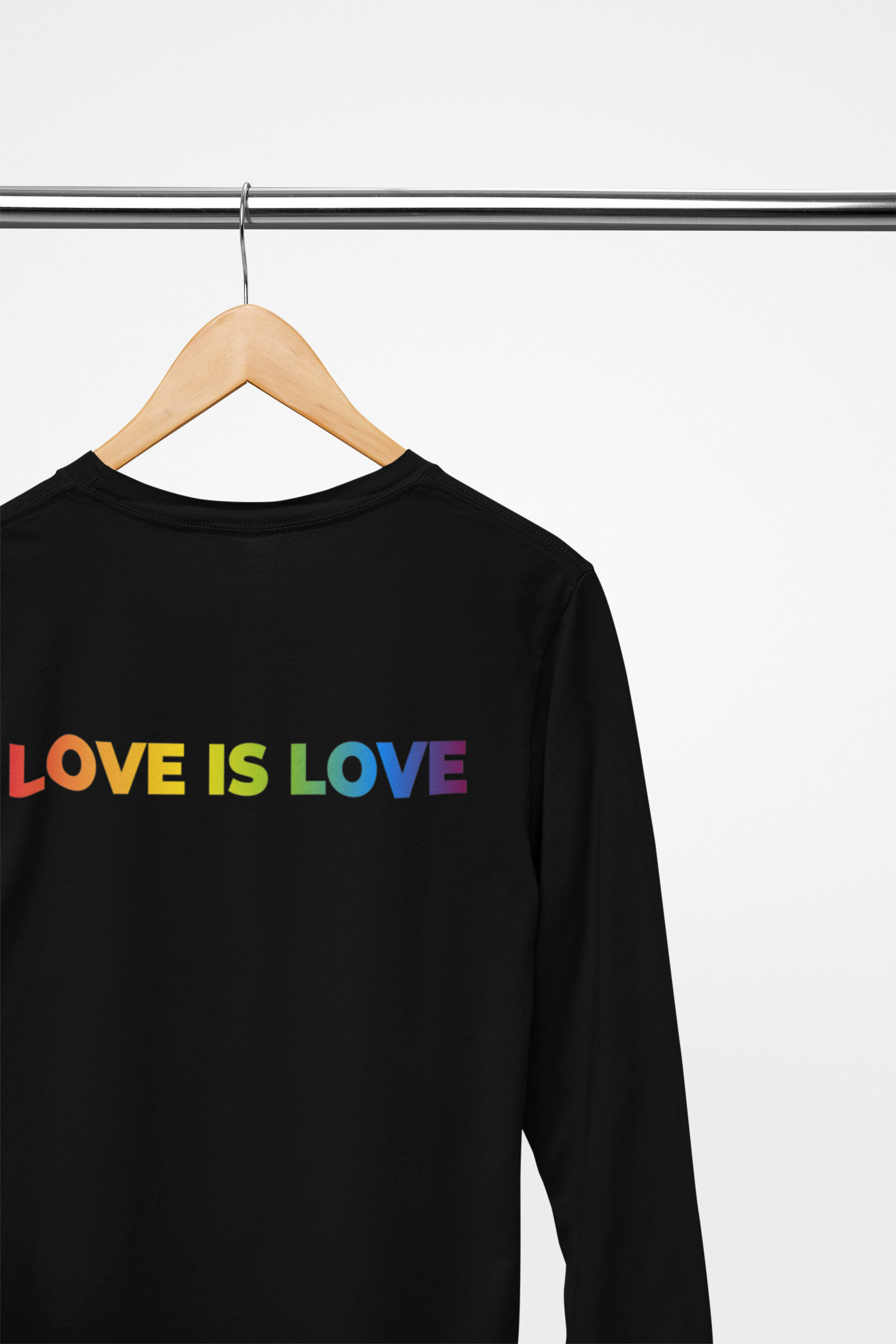 Rainbow Love Is Love  - Long Sleeve Tee