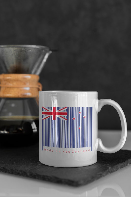 Collectors Mug - Made In New Zealand (barcode)